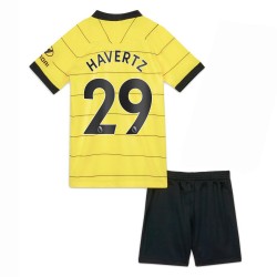 Camisola Chelsea Kai Havertz 29 Criança Equipamento Segundo 2021-2022 Manga Curta